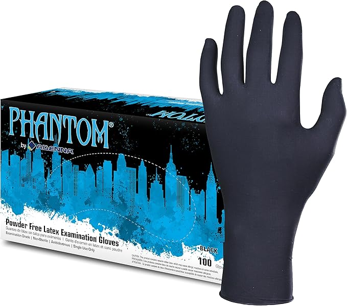 PHANTOM LARGE BLACK GLOVES