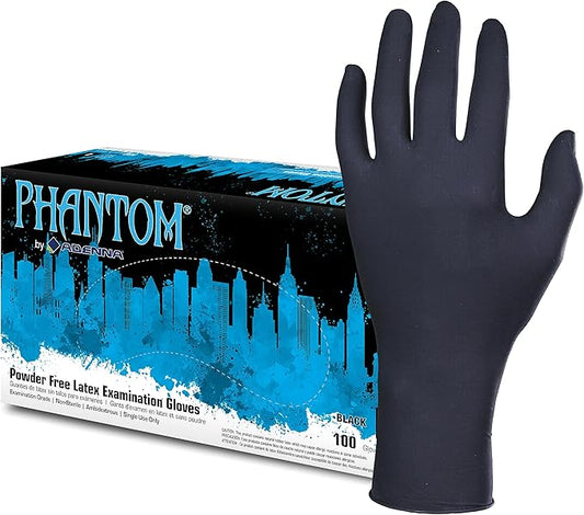 PHANTOM MEDIUM BLACK GLOVES